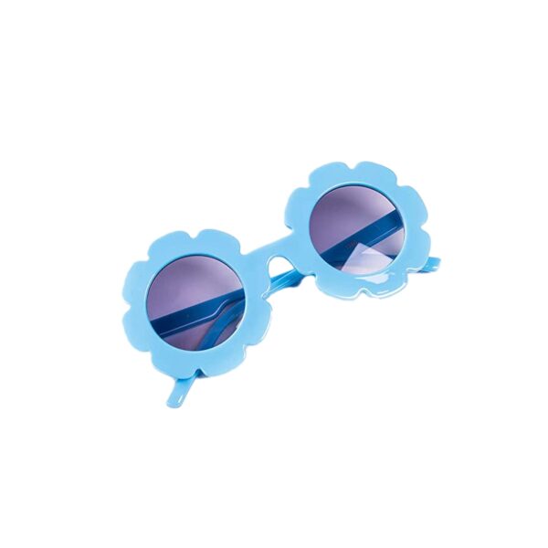 Sun Flower kids sunglasses Blue - Image 2