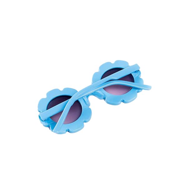 Sun Flower kids sunglasses Blue - Image 3