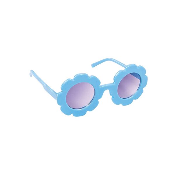 Sun Flower kids sunglasses Blue - Image 4