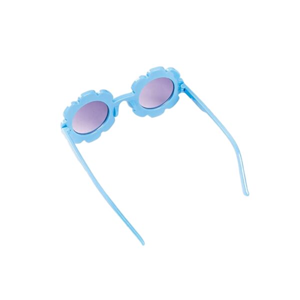 Sun Flower kids sunglasses Blue - Image 5