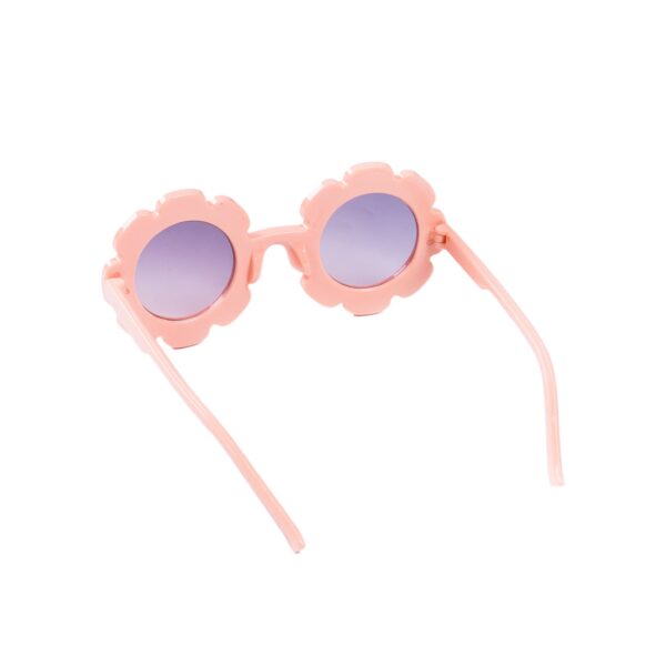 Sun Flower kids sunglasses Orange - Image 2