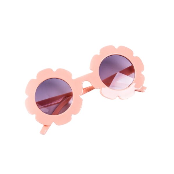Sun Flower kids sunglasses Orange - Image 3