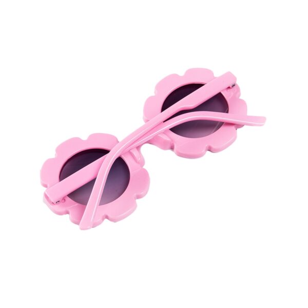 Sun Flower kids sunglasses Pink - Image 4