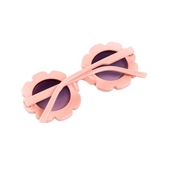 Sun Flower kids sunglasses Orange - Image 4
