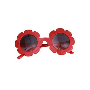 Sun Flower kids sunglasses Red