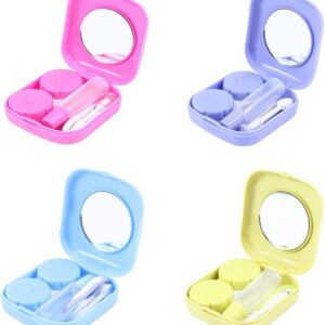 Square Contact Lens Mate Travel kit