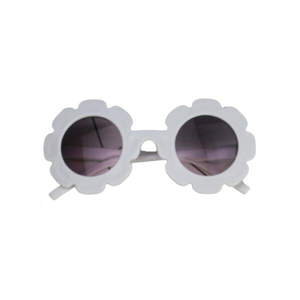 Sun Flower kids sunglasses white