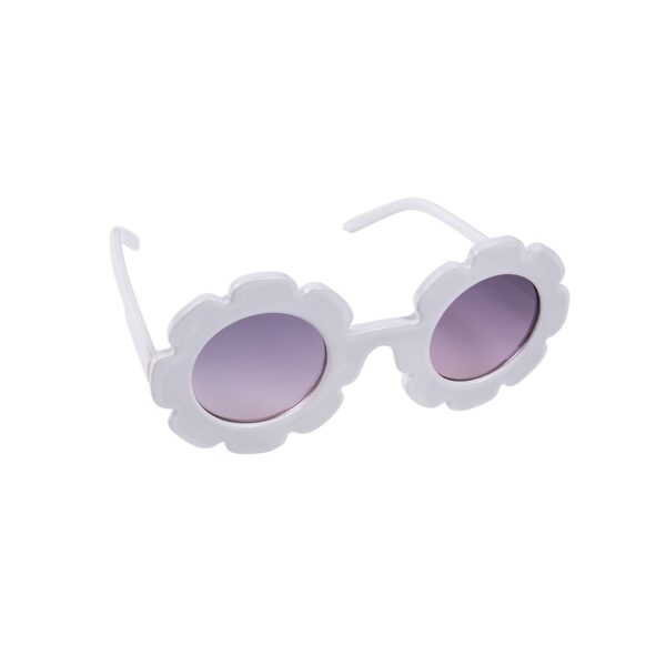 Sun Flower kids sunglasses white - Image 4