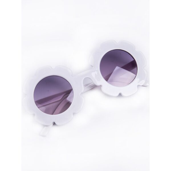 Sun Flower kids sunglasses white - Image 5